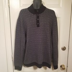 Tasso Elba Mens Long Sleeve 100% Cotton Sweater